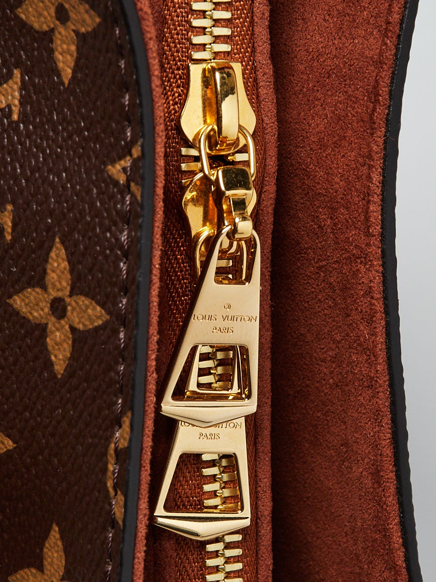 Authentic Louis Vuitton Monogram Soufflot MM Handbag w/ Strap