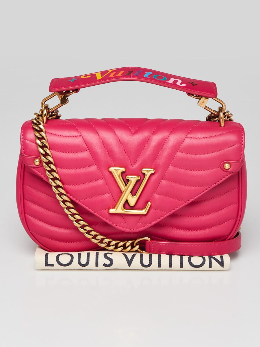 Louis Vuitton Smoothie Pink Leather New Wave Compact Wallet