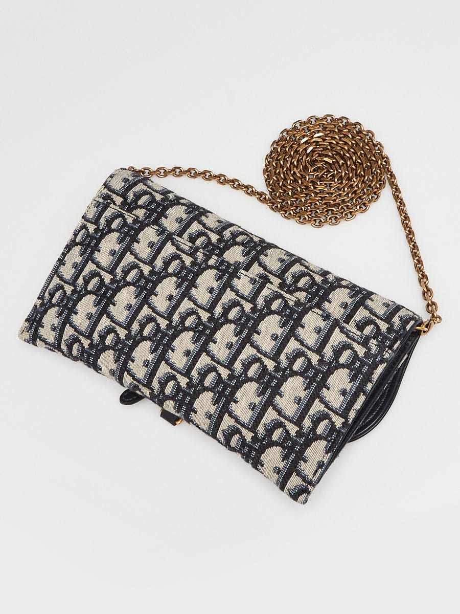 Saddle dior oblique clutch outlet