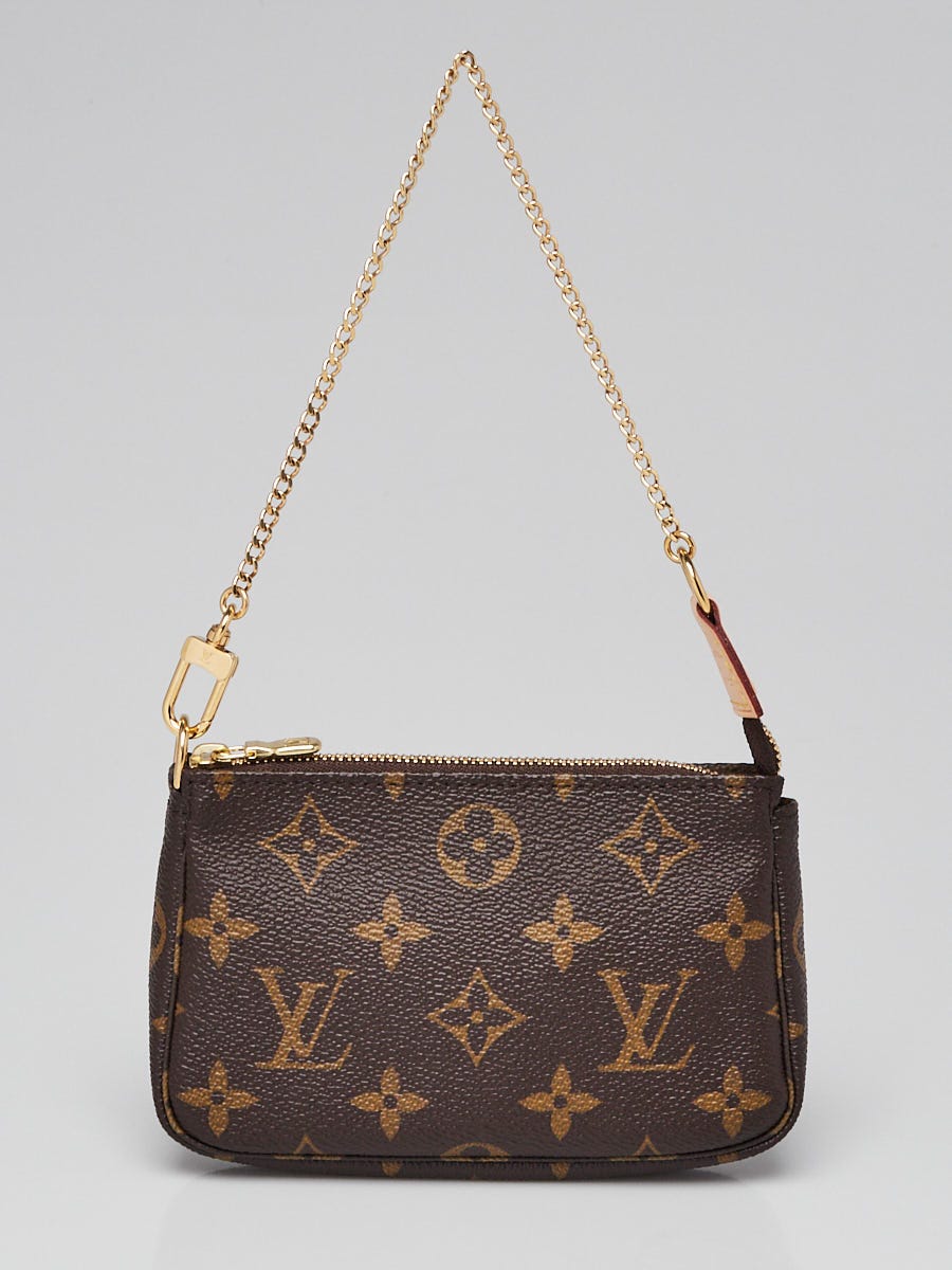 Louis Vuitton Monogram Canvas Mini Accessories Pochette Bag | Yoogi's ...