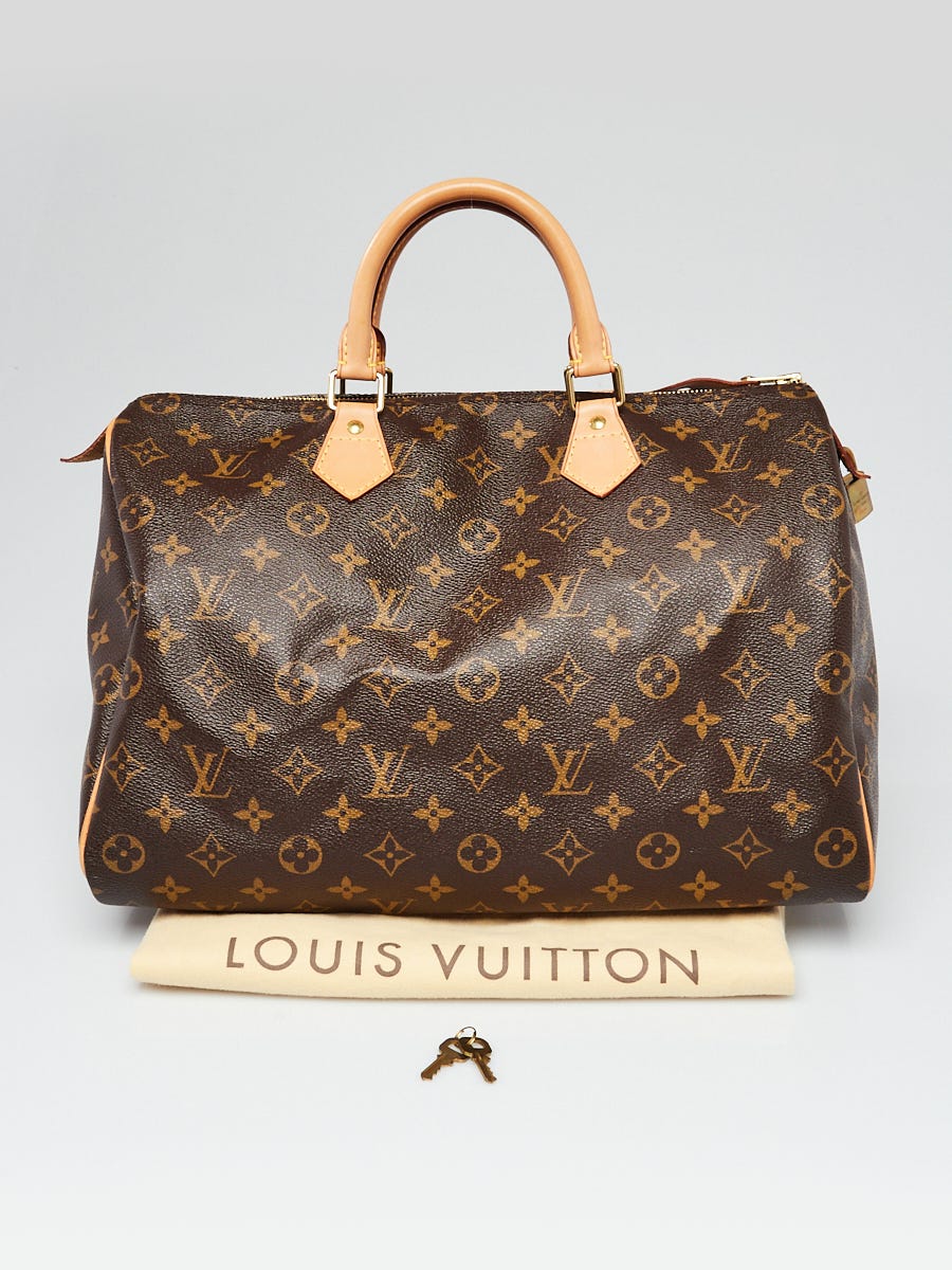 Louis Vuitton Monogram Canvas Speedy 35 Bag | Yoogi's Closet
