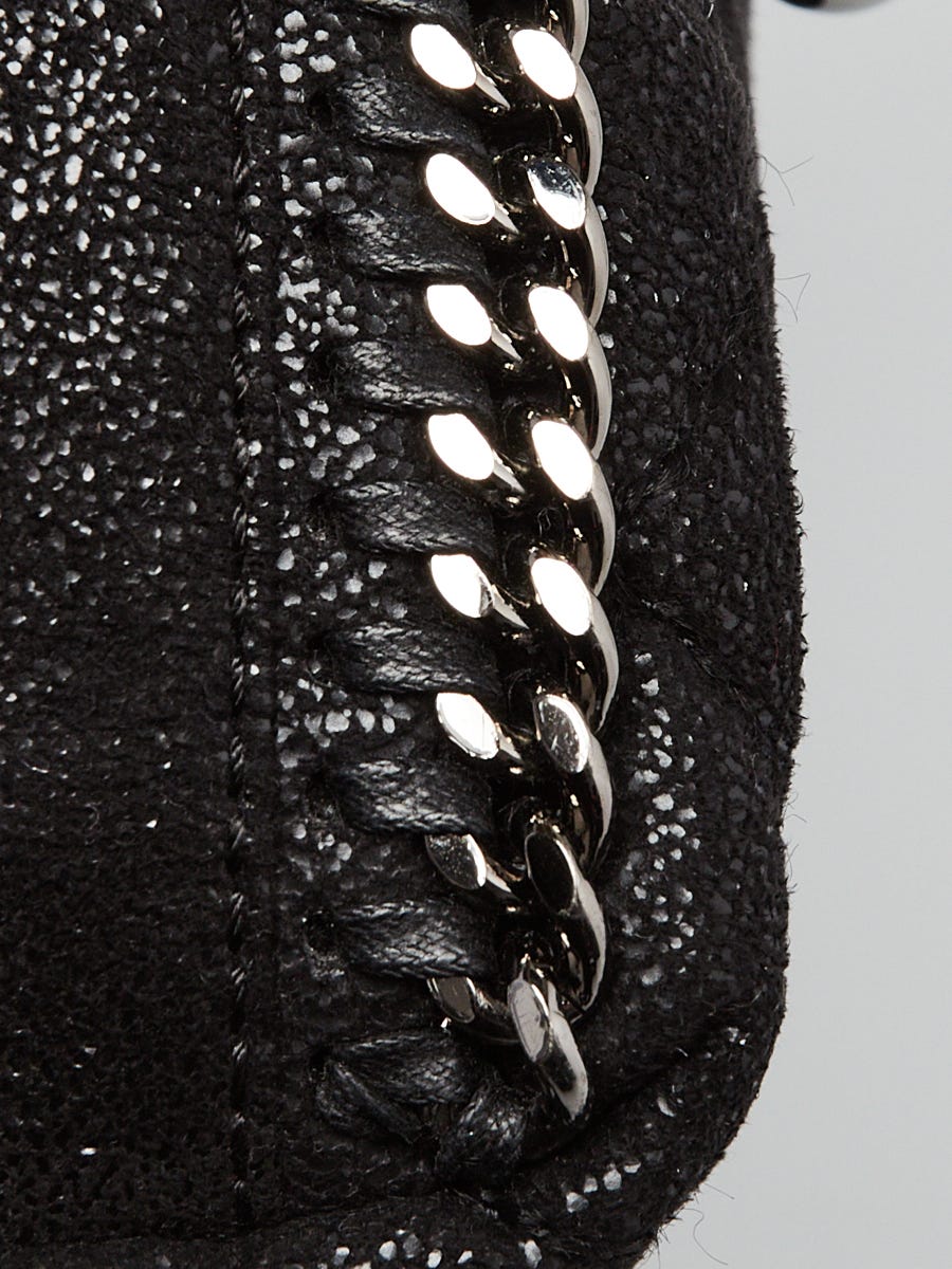 Stella McCartney Black Quilted Faux Leather Falabella Mini Stella McCartney Black Quilted Faux Leather Falabella Mini