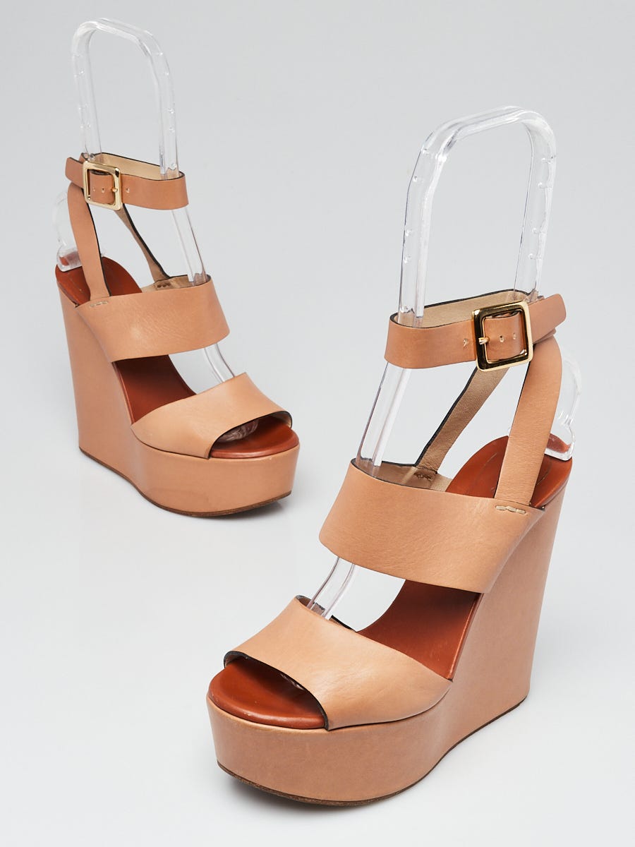 Nude wedges size discount 7