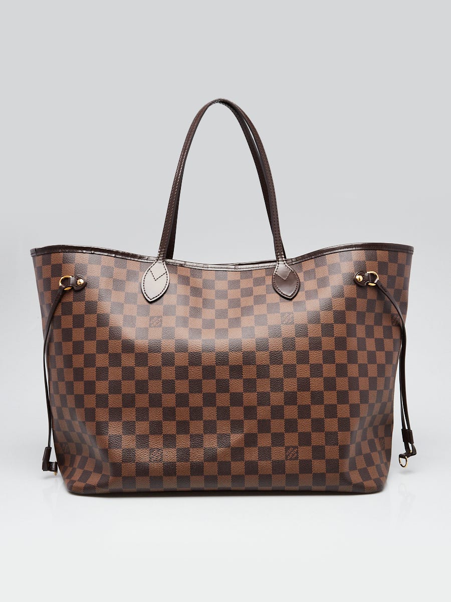 Louis Vuitton Damier Canvas Neverfull GM Bag w o Pochette Yoogi s Closet