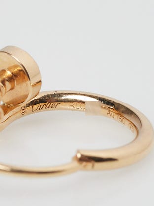 Louis Vuitton Gold Resin a La Folie Hoop Earrings - Yoogi's Closet
