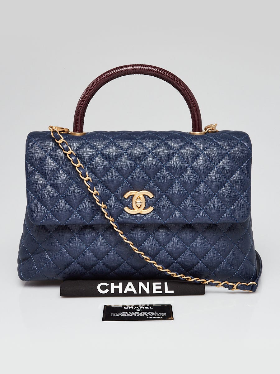 Chanel hotsell lizard handle
