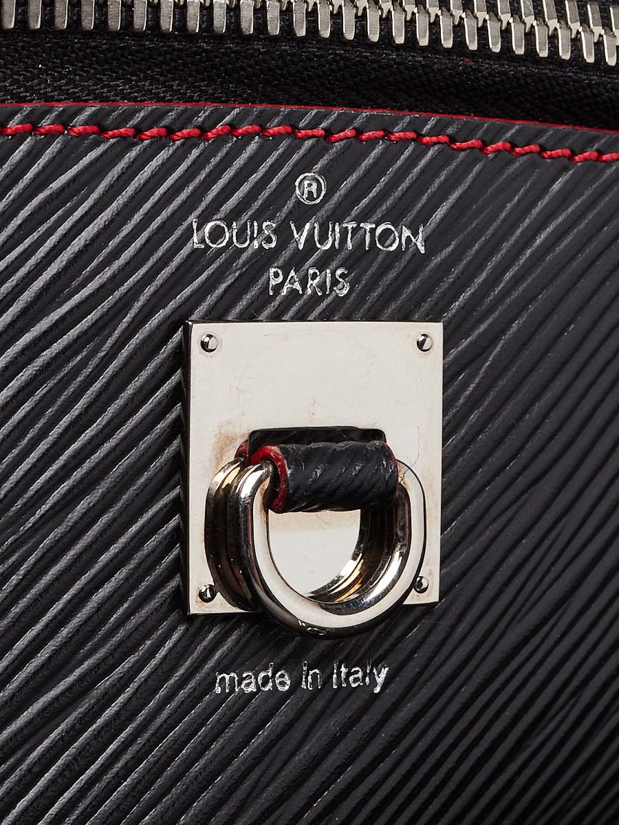 Louis Vuitton Red Smooth Leather City Steamer PM Bag - Yoogi's Closet
