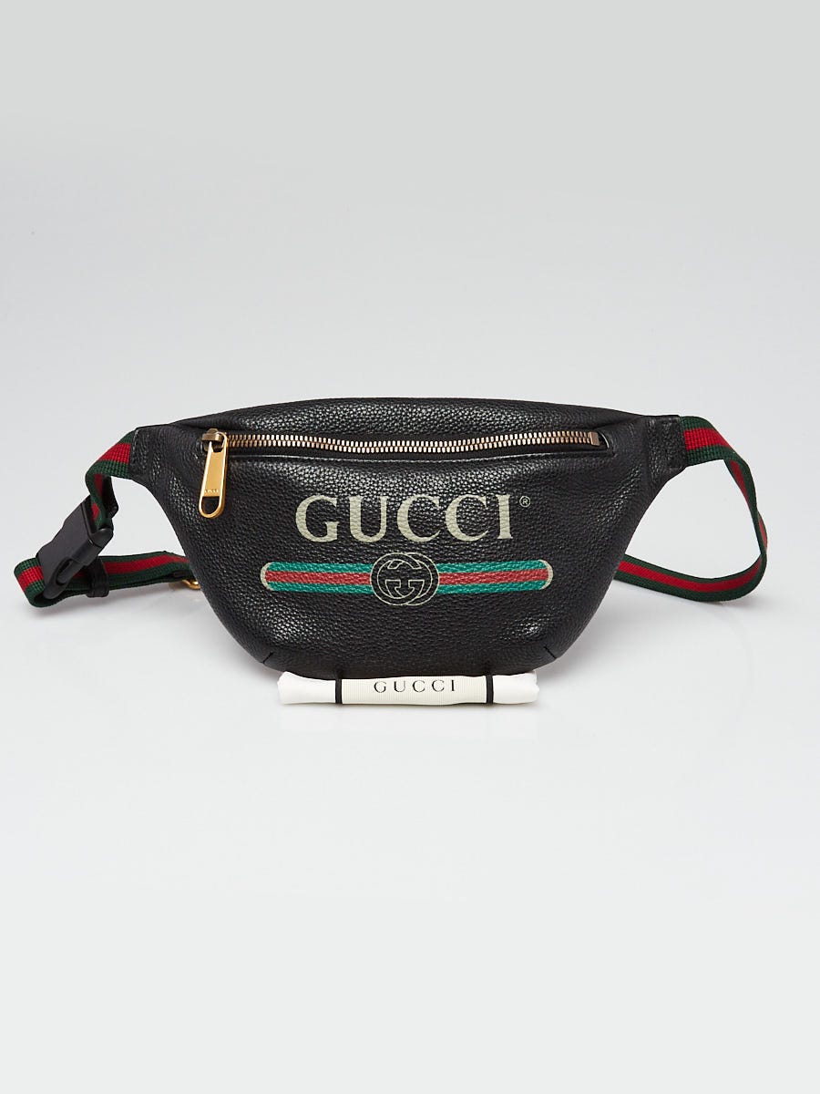 Gucci Logo Belt Bag Printed Leather Small - ShopStyle