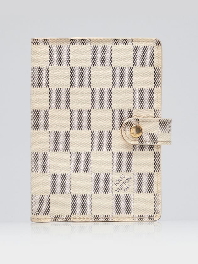 Louis Vuitton Damier Azur Canvas Small Agenda/Notebook