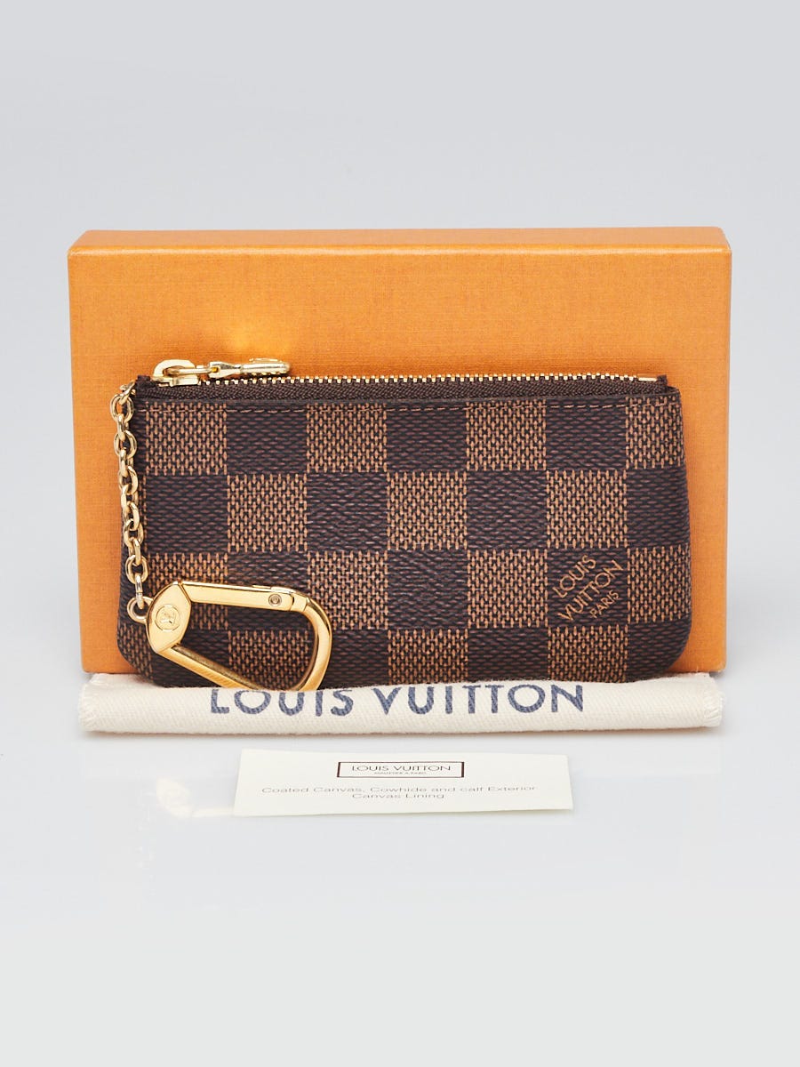 Louis Vuitton Damier Canvas Pochette Cles Key Pouch - Yoogi's Closet