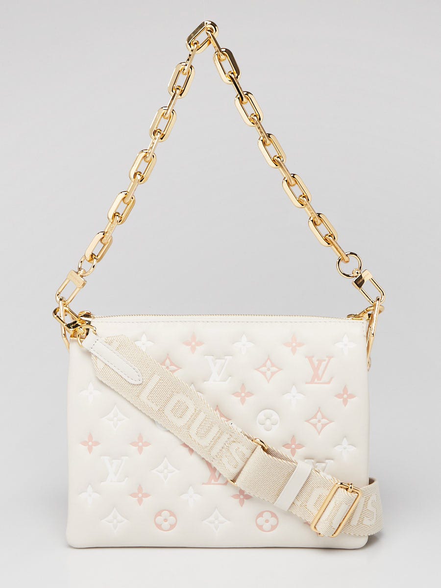 Louis+Vuitton+Coussin+Crossbody+PM+Cream+Leather for sale online
