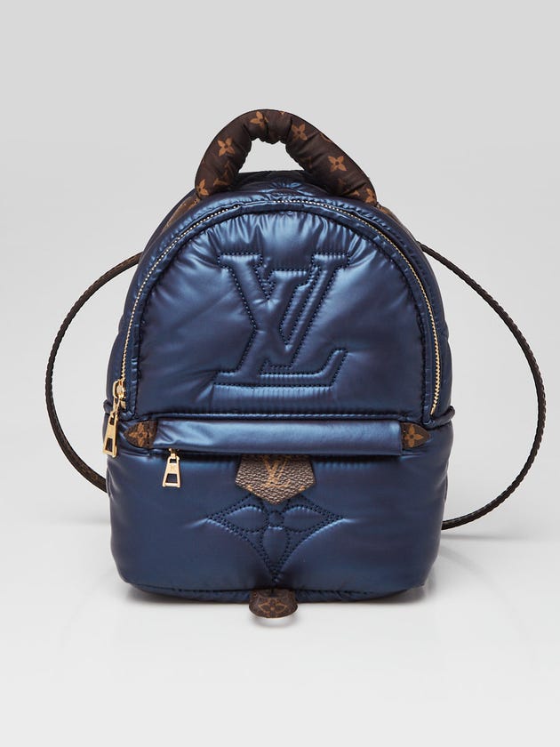 louis vuitton backpack navy blue Vintage Montsouris GM Monogram Denim 2003 The discovery backpack pm is made from monogram shadow calfskin leather with matching textile lining Discovery Backpack PM Monogram Shadow
