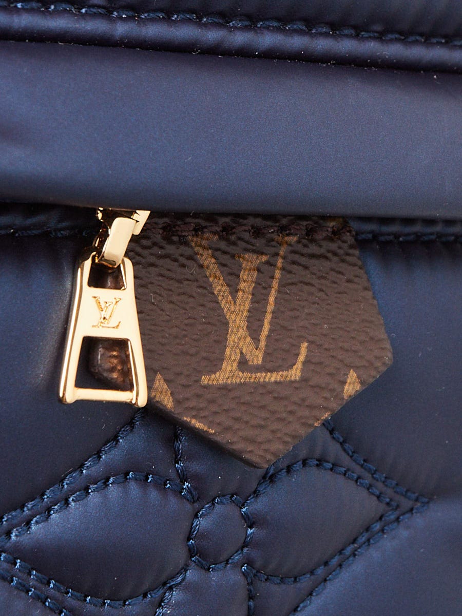 Louis Vuitton Limited Edition Navy Giant Monogram Econyl Pillow