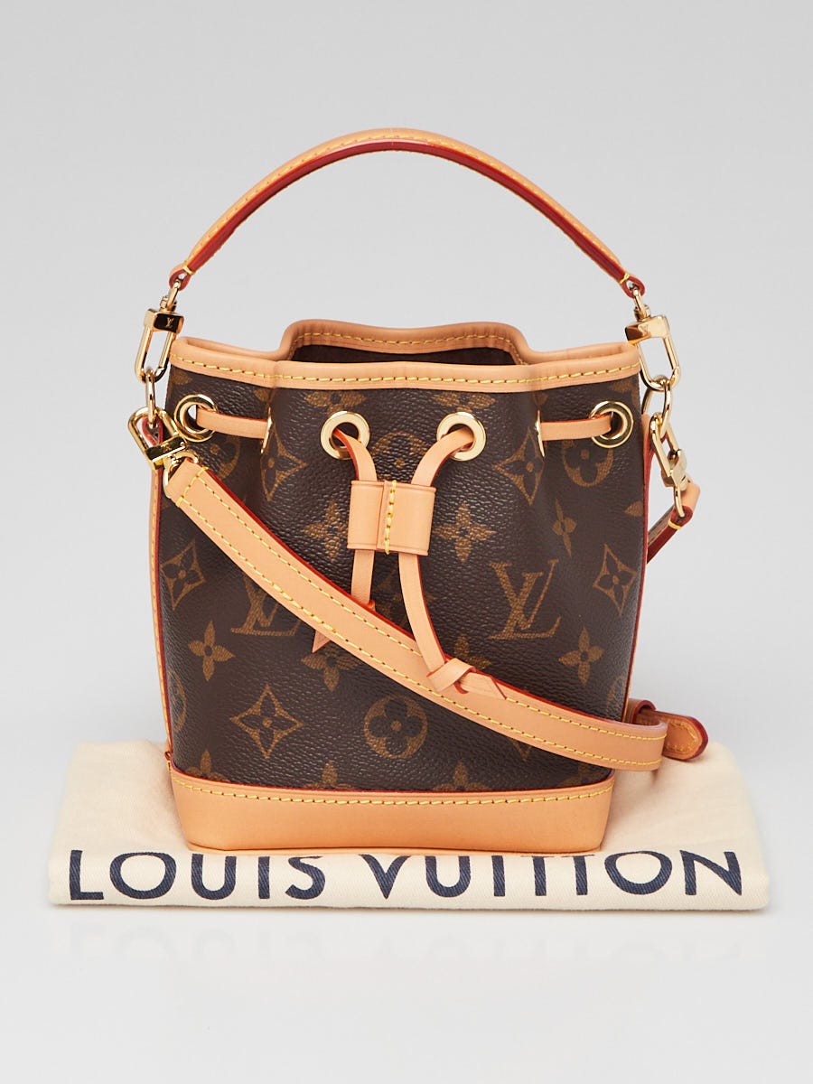 Louis Vuitton Noe Handbag Monogram Canvas Nano at 1stDibs