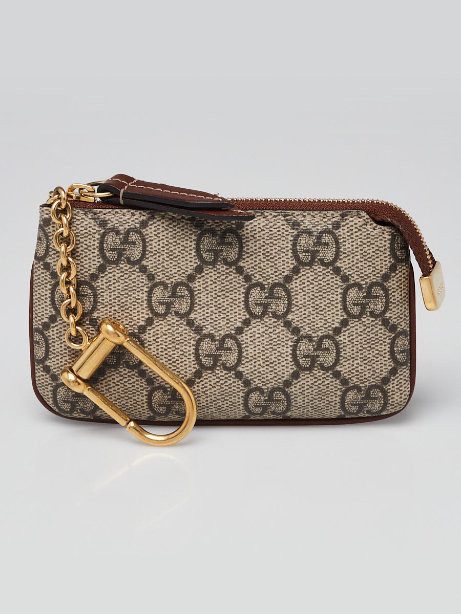 GUCCI GG Supreme Monogram Key Case Beige-US