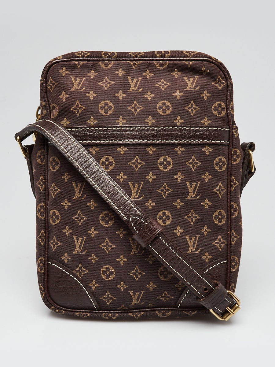 Authentic Louis Vuitton Monogram Mini e Shoulder Cross Bag