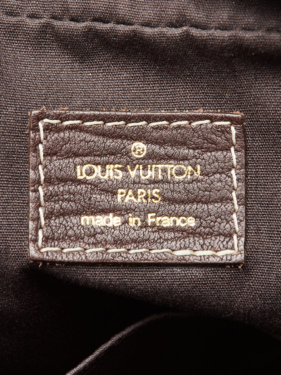 Louis Vuitton Ebene Monogram Mini Lin Canvas Danube Bag - Yoogi's