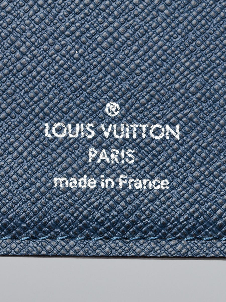 Louis Vuitton Taiga Leather Wallet Authentic LV 