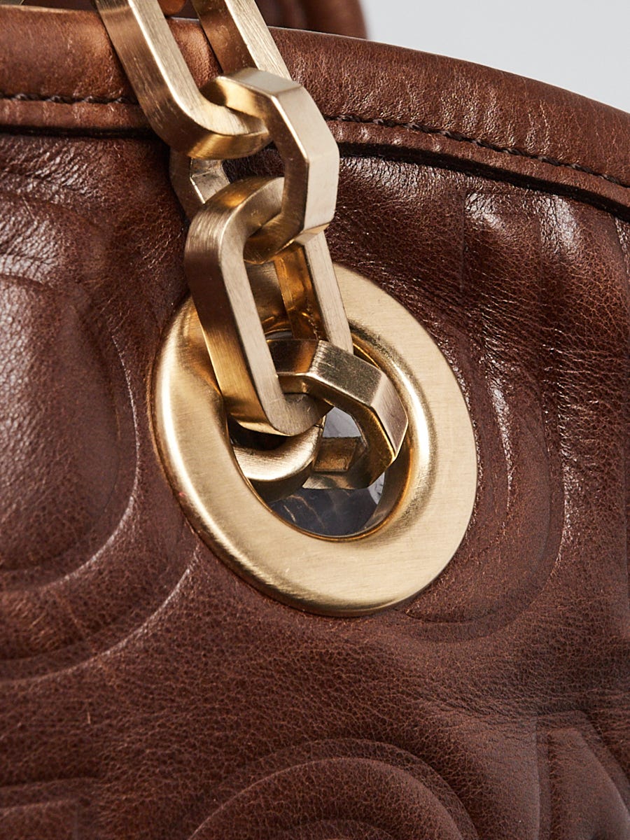 Louis Vuitton Embossed Leather Paris Souple Whisper GM Tote (SHF