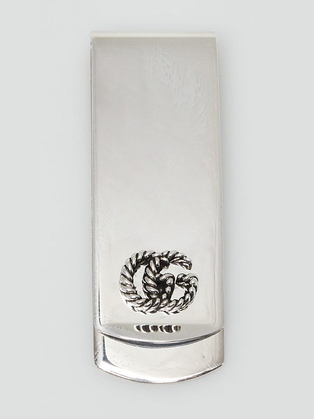 Gucci Sterling Silver Marmont GG Money Clip