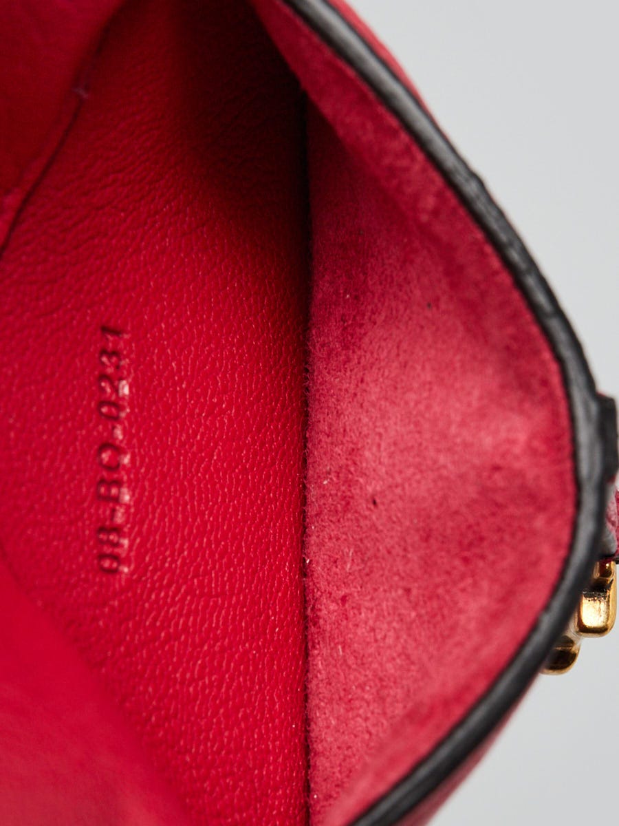 Christian Dior Red Goatskin Leather Mini Dior Saddle Belt Pouch