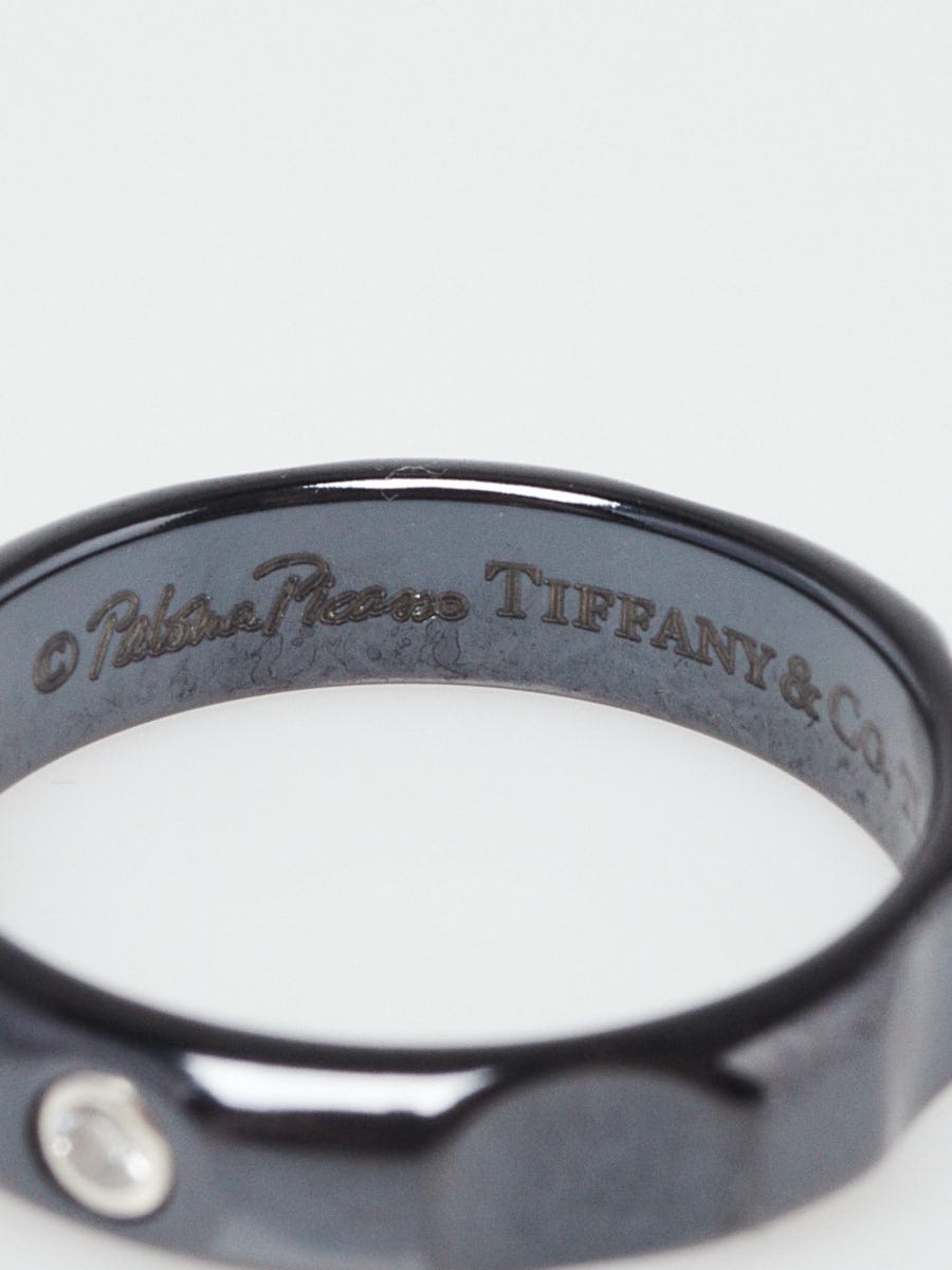 Tiffany sales titanium ring