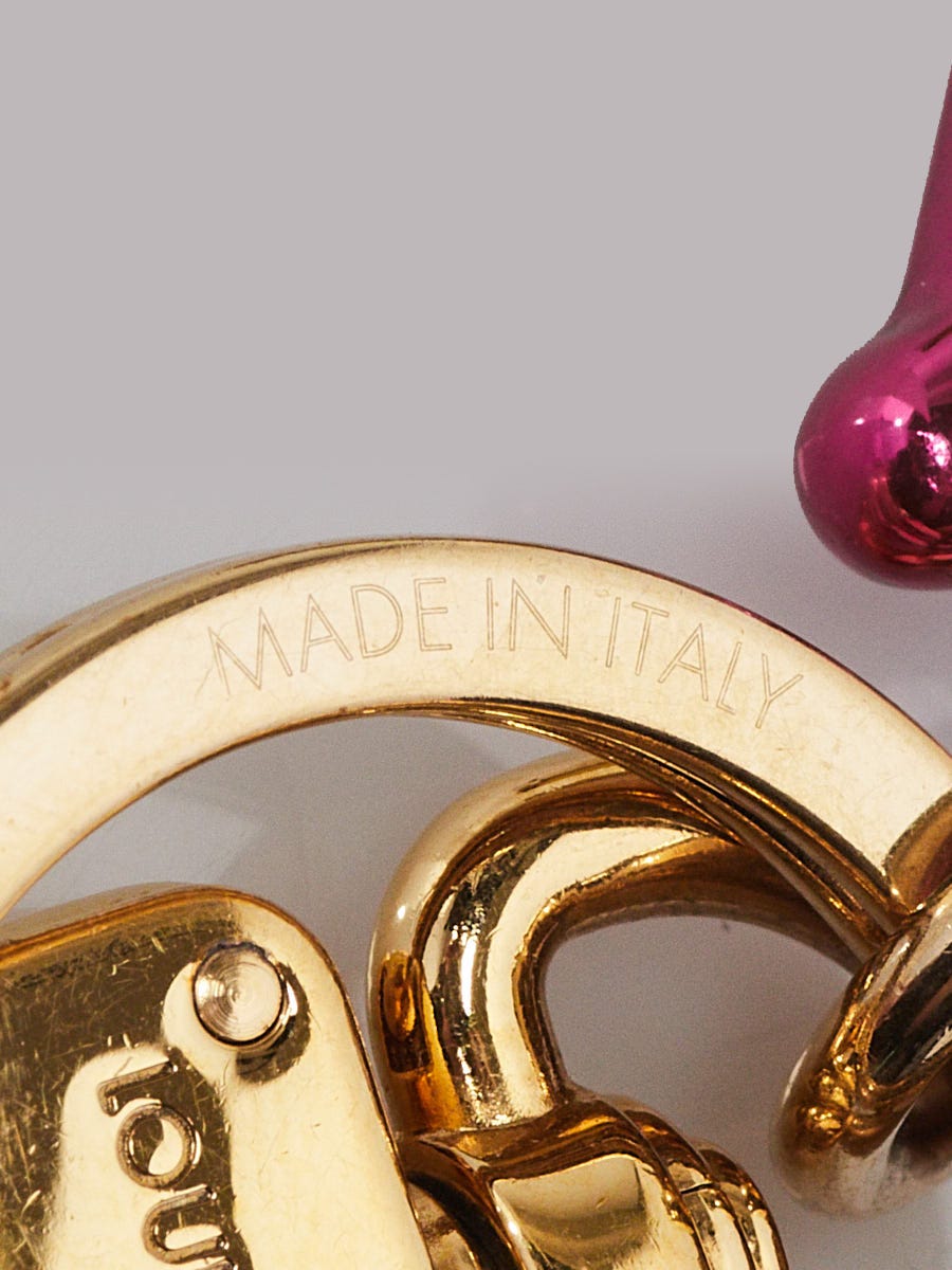 Louis Vuitton 18K Tri-Color Monogram Idylle Key Pendant