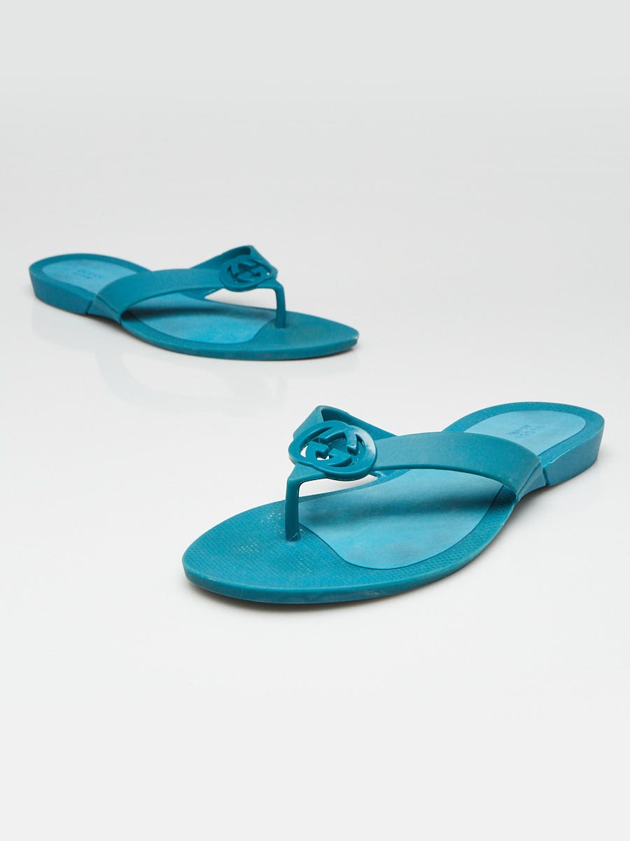 Used gucci thong store sandals