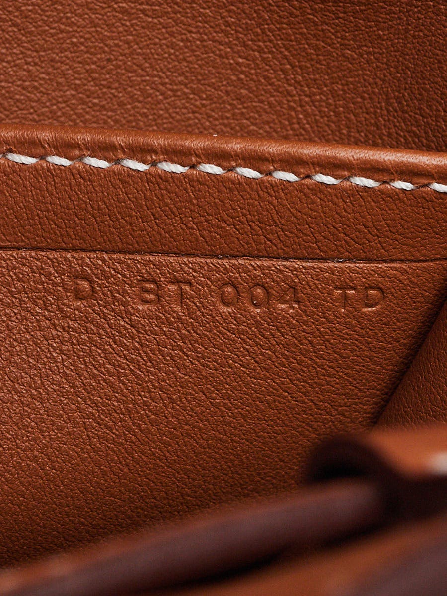 Hermes Gold Evercolor Leather Licol 17 Bucket Bag | Yoogi's Closet