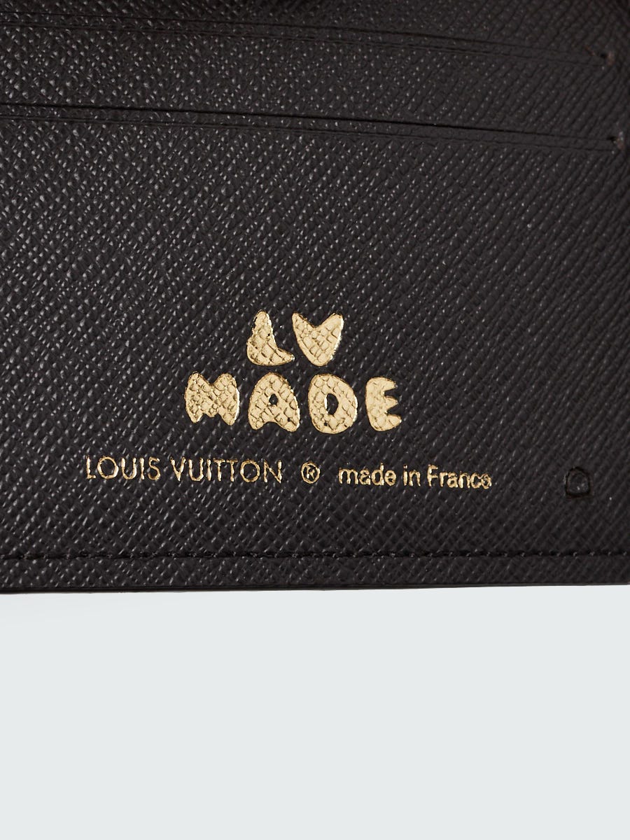 Louis Vuitton Card Holder Hot stamping. 