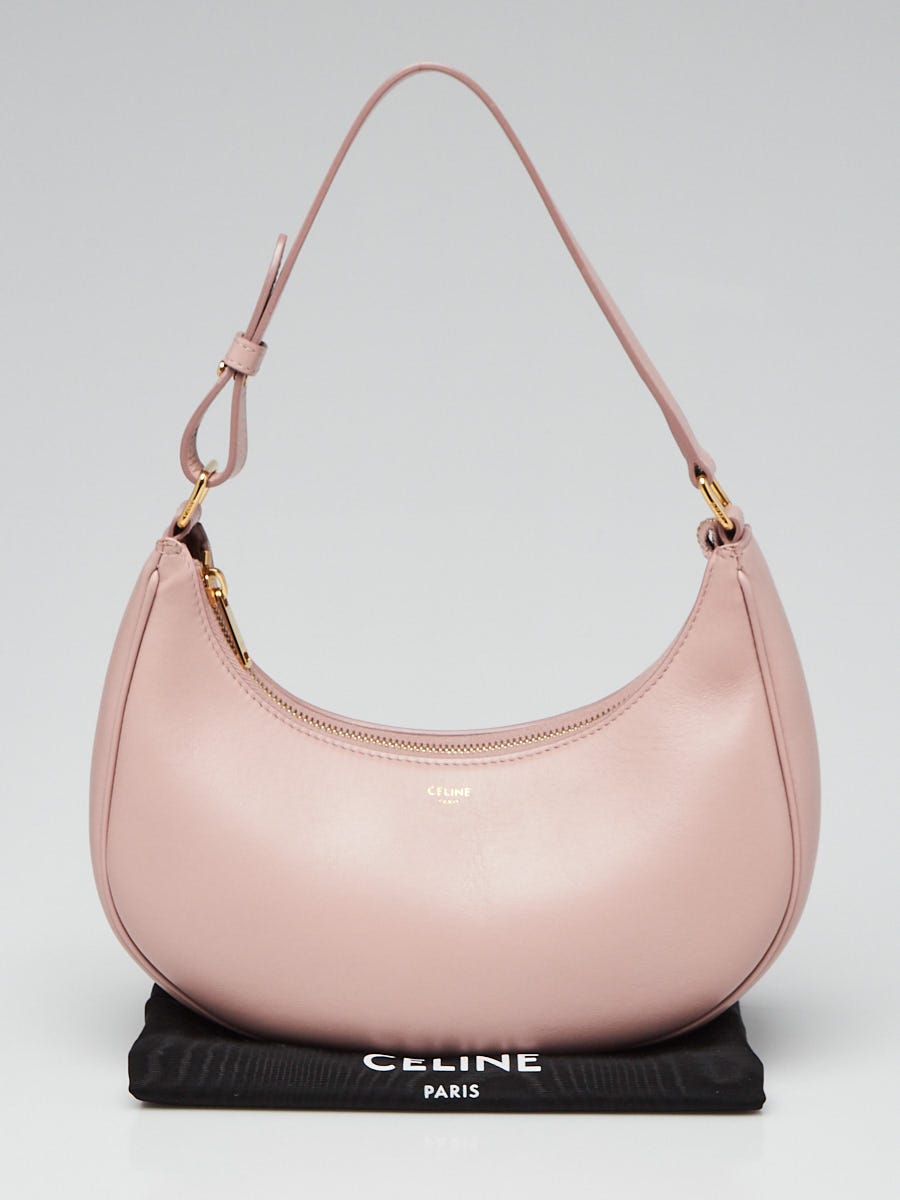 Celine Pink Smooth Leather Ava Shoulder Bag - Yoogi's Closet