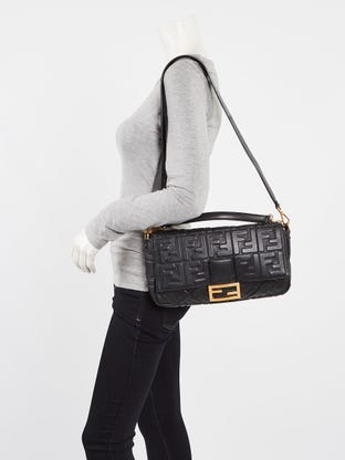 Fendi White Saffiano Leather Medium 2Jours Elite Tote Bag 8BH250 - Yoogi's  Closet