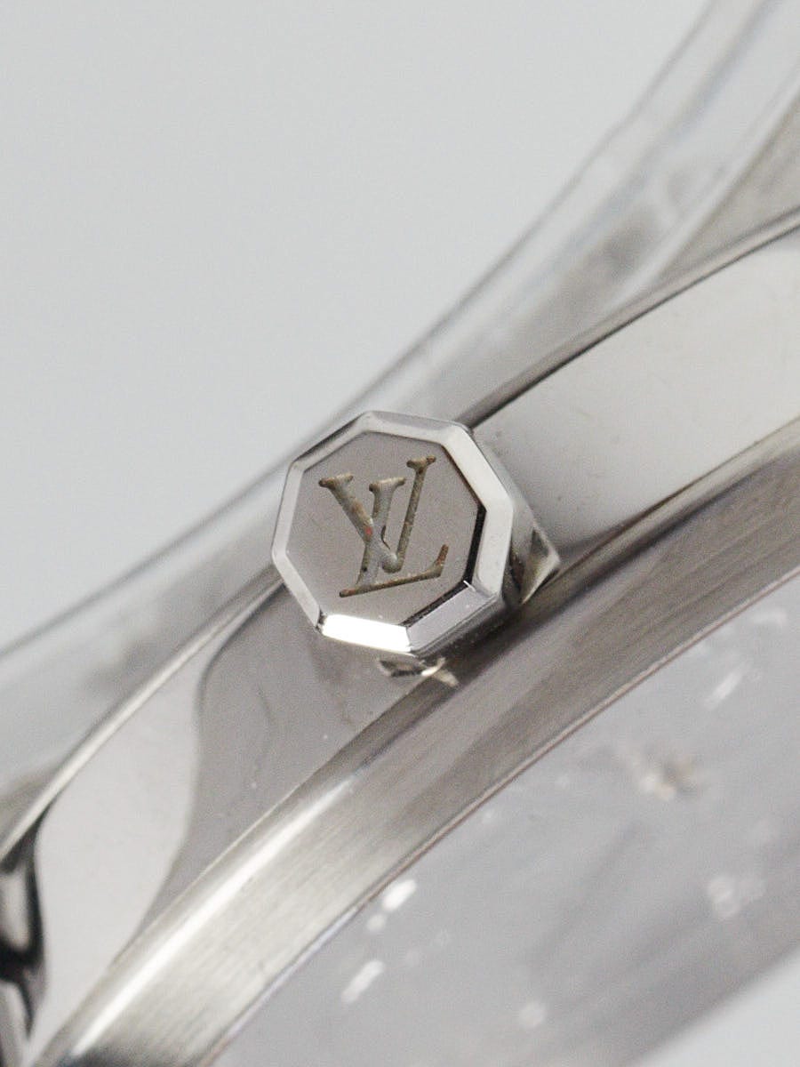 RvceShops Revival, Louis Vuitton 41.5 Lilac Monogram Canvas My LV Tambour  Quartz Watch