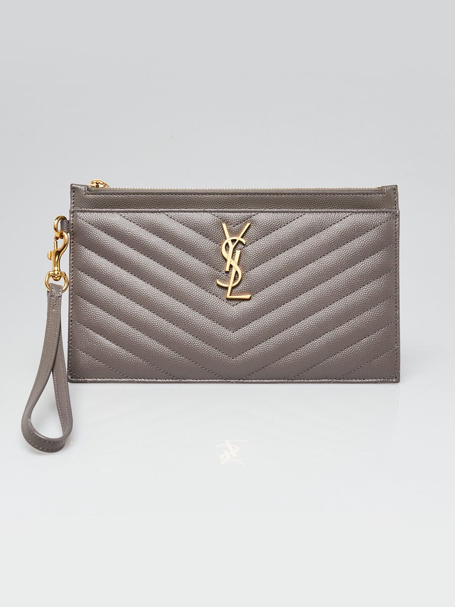 Large YSL Monogram Bill Pouch // Updated Review ( Wear & Tear 1