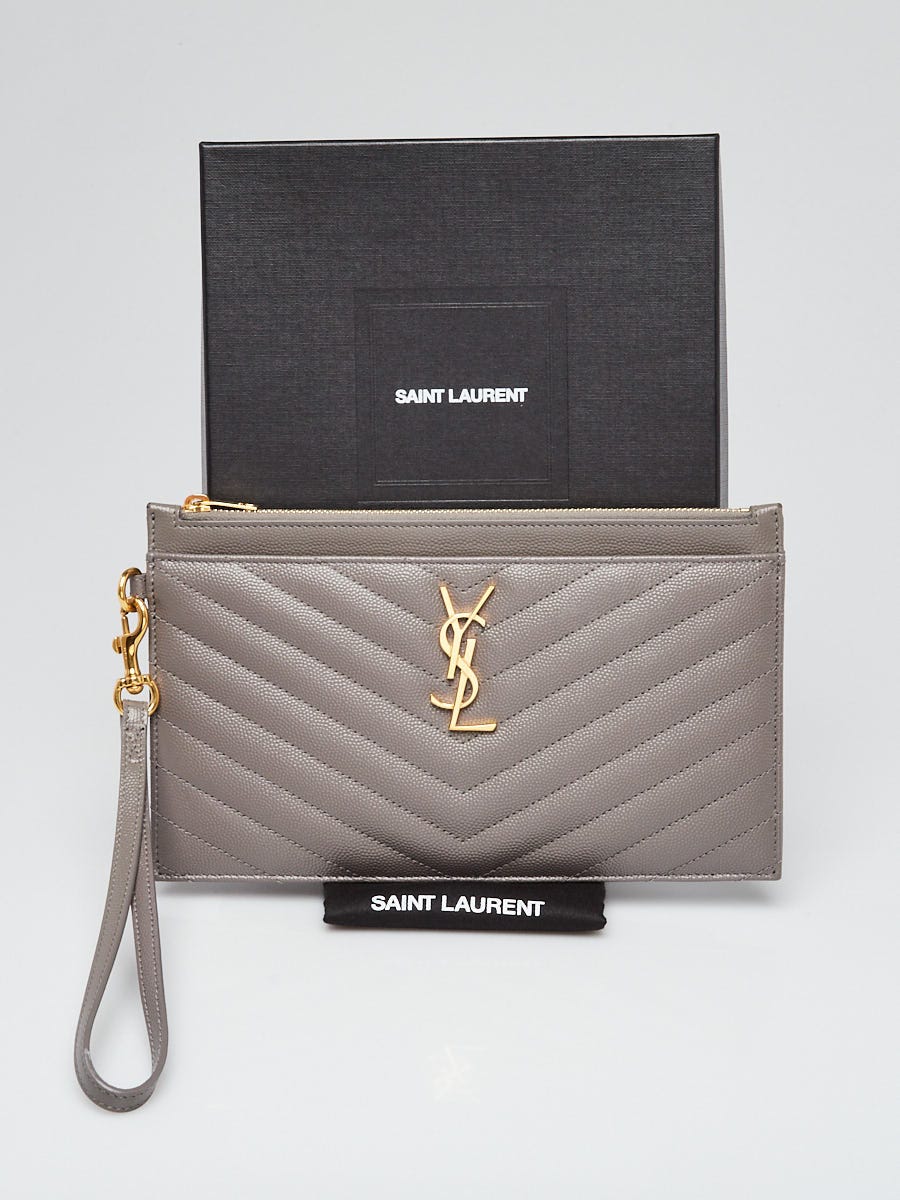 Ysl hot sale monogram wristlet