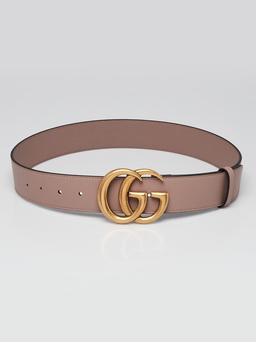 Gucci rose gold belt top