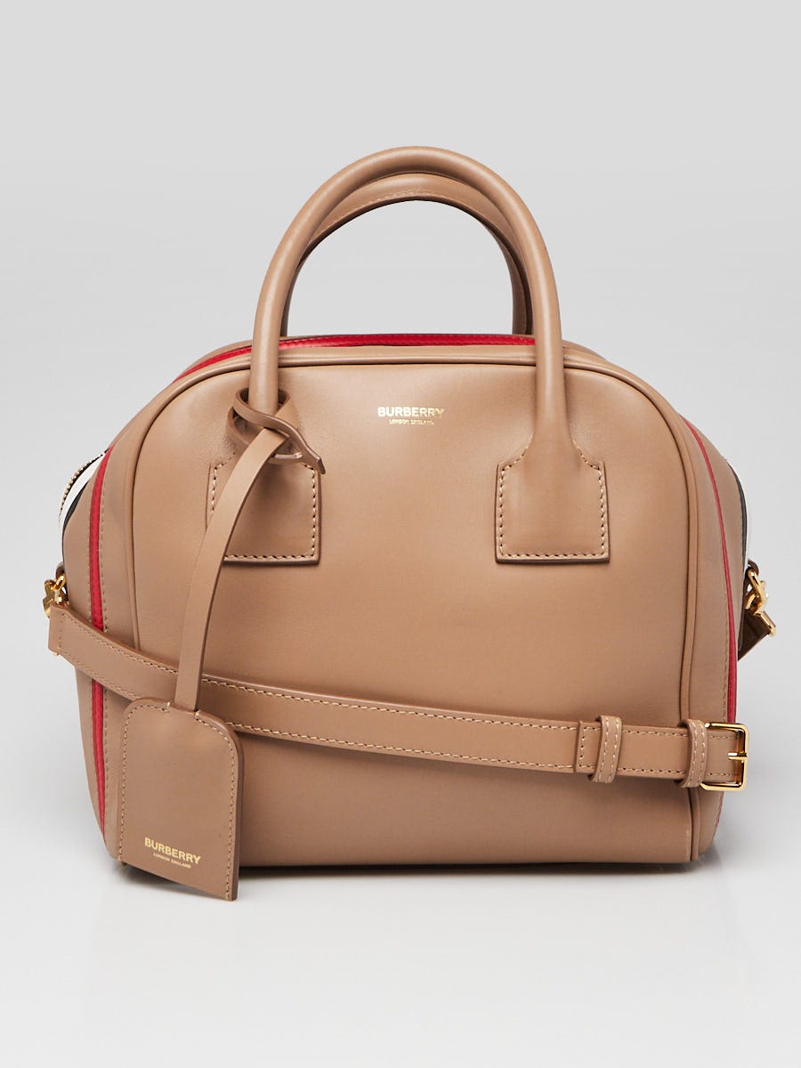 Burberry Burberry Bag Lady's Handbag Shoulder 2way Monogram Brown Auction