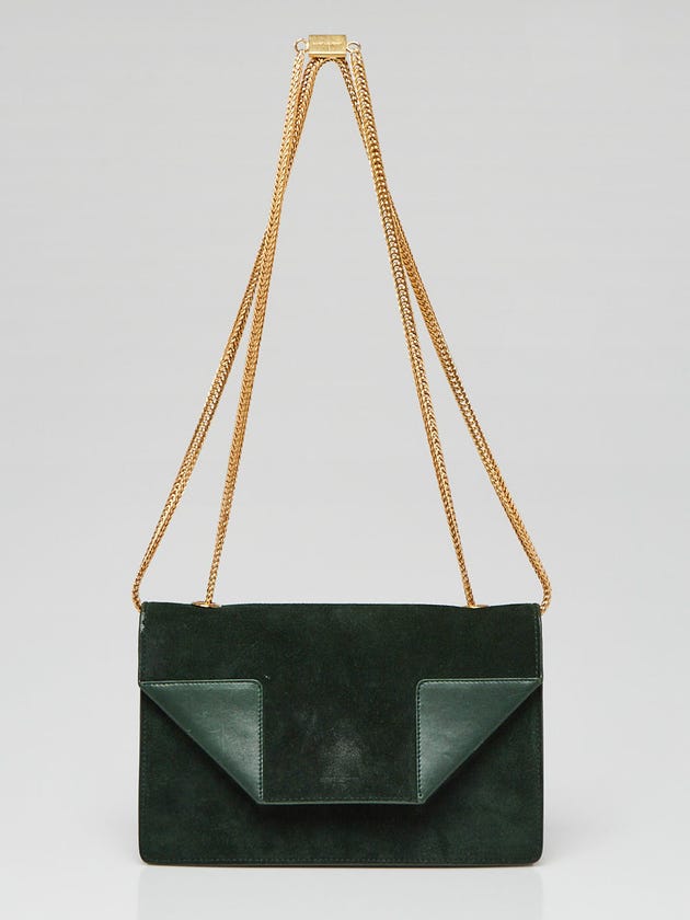 Ysl green suede bag Clearance