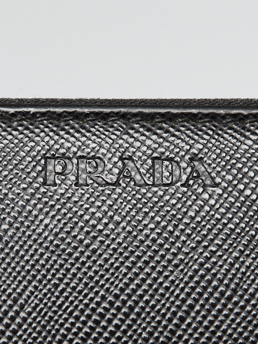 Leather wallet Prada Black in Leather - 11434800
