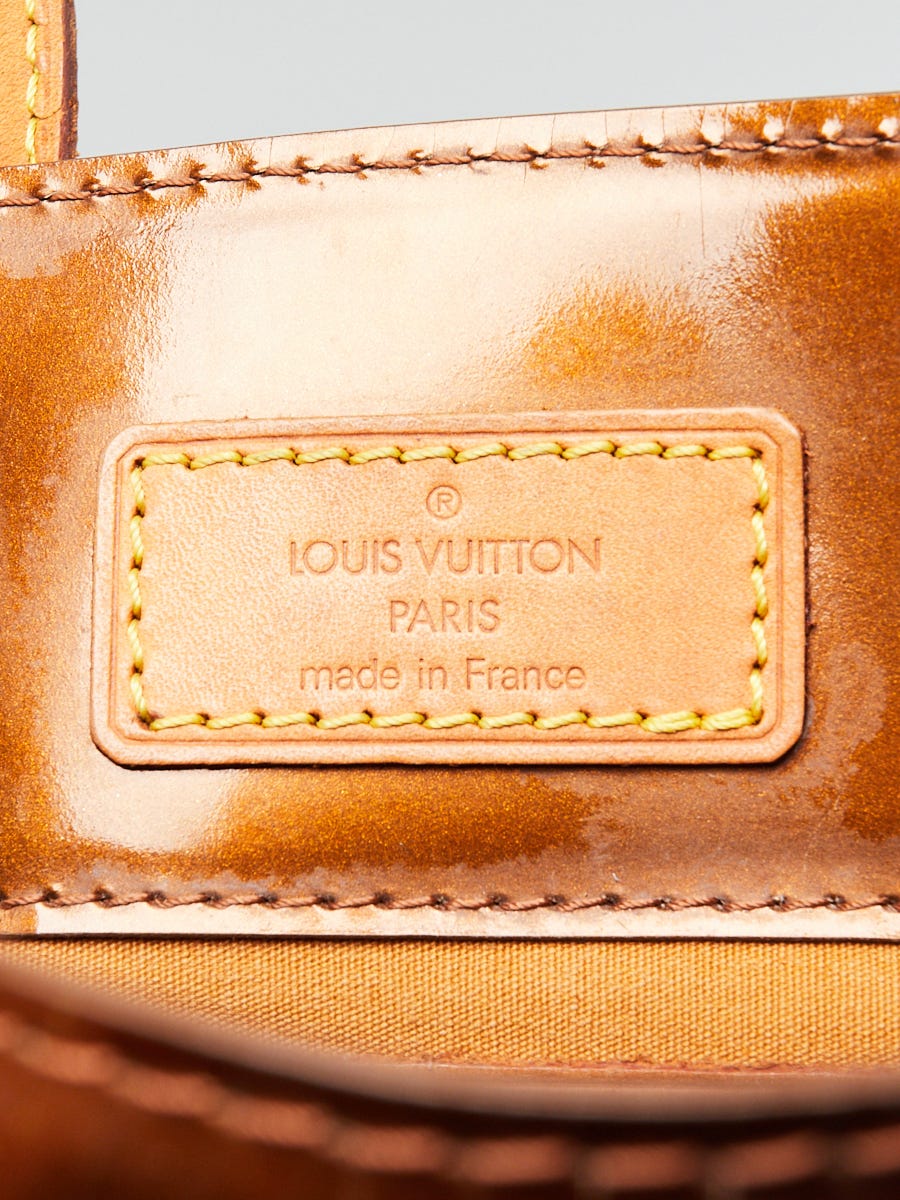 Louis Vuitton Bronze Monogram Vernis Reade PM (LZX) 144010009802 RP – Max  Pawn