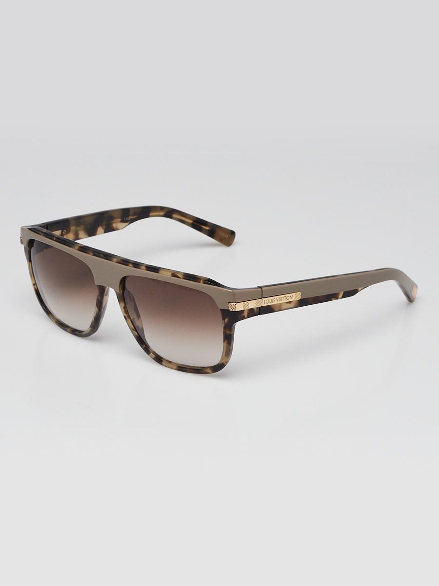 Louis Vuitton Leopard Print Acetate Frame Possession Sunglasses- Z0647W -  Yoogi's Closet