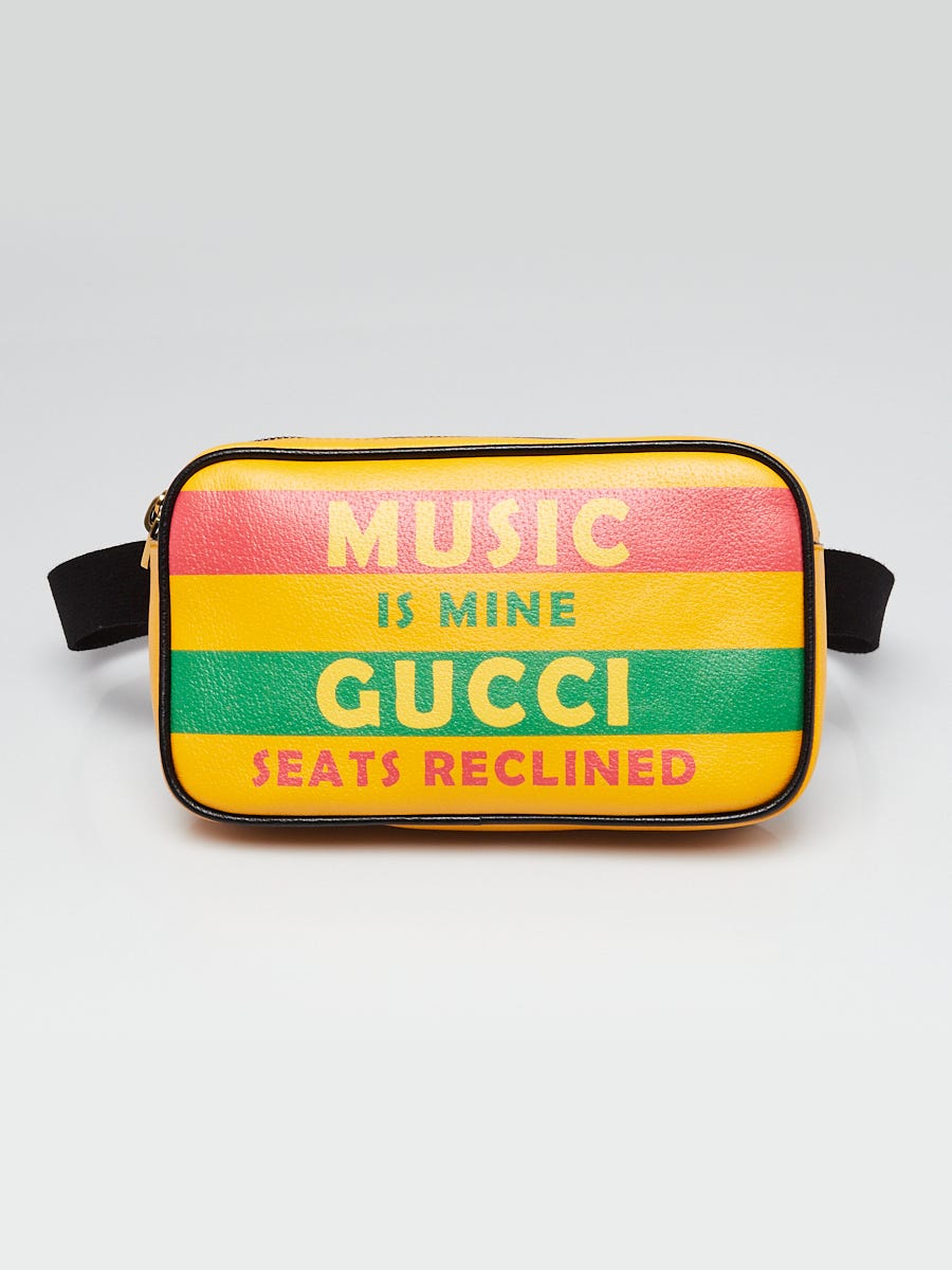 Gucci Yellow Leather Music Is Mine Belt Bag Yoogi s Closet