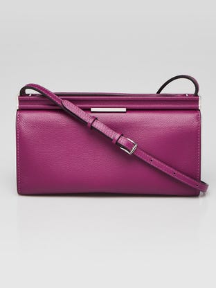 Anemone Evercolor Leather Clic-H 21 Crossbody Clutch Bag