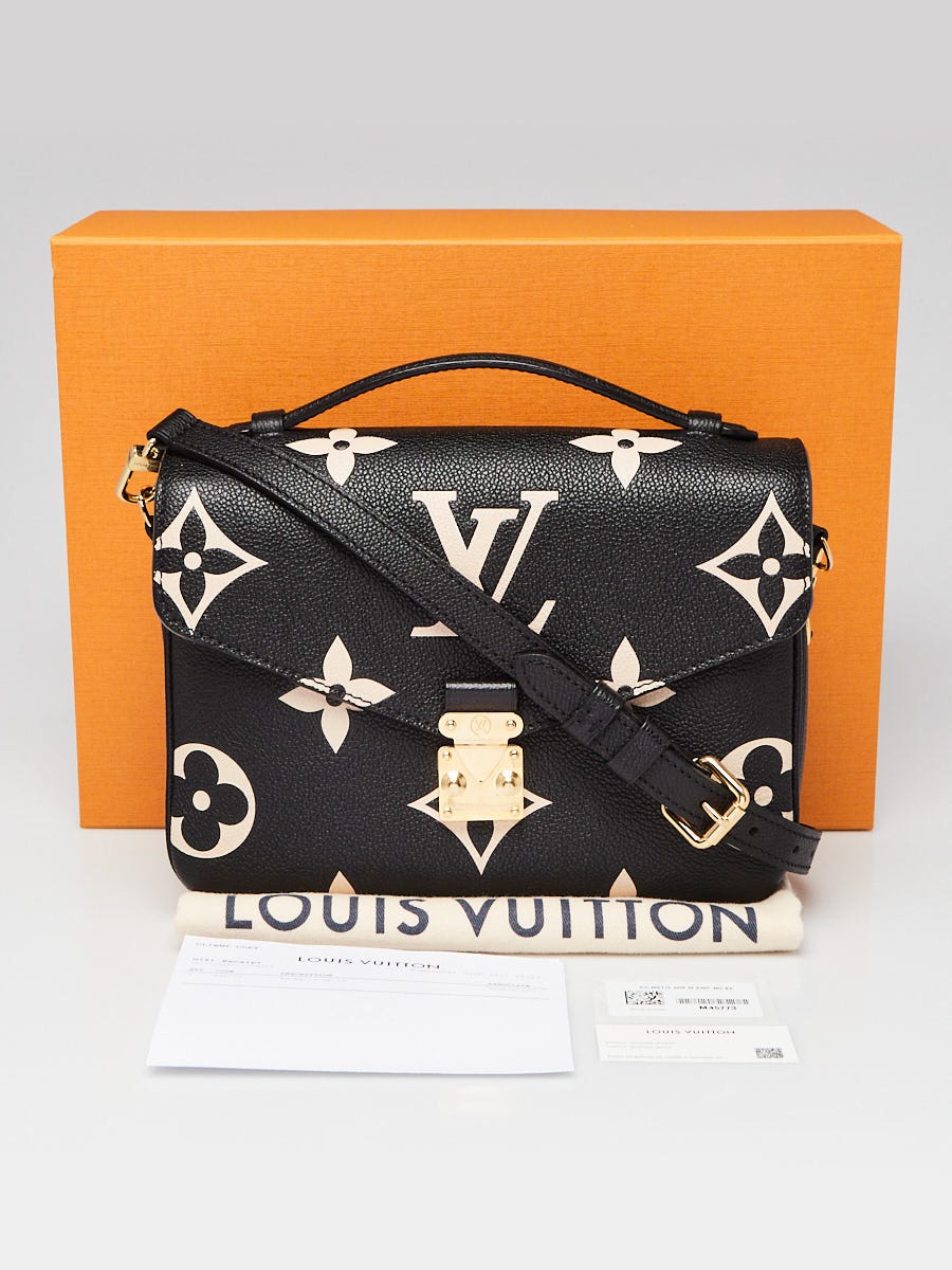 Sac cabas Louis Vuitton Artsy en cuir monogram empreinte marron