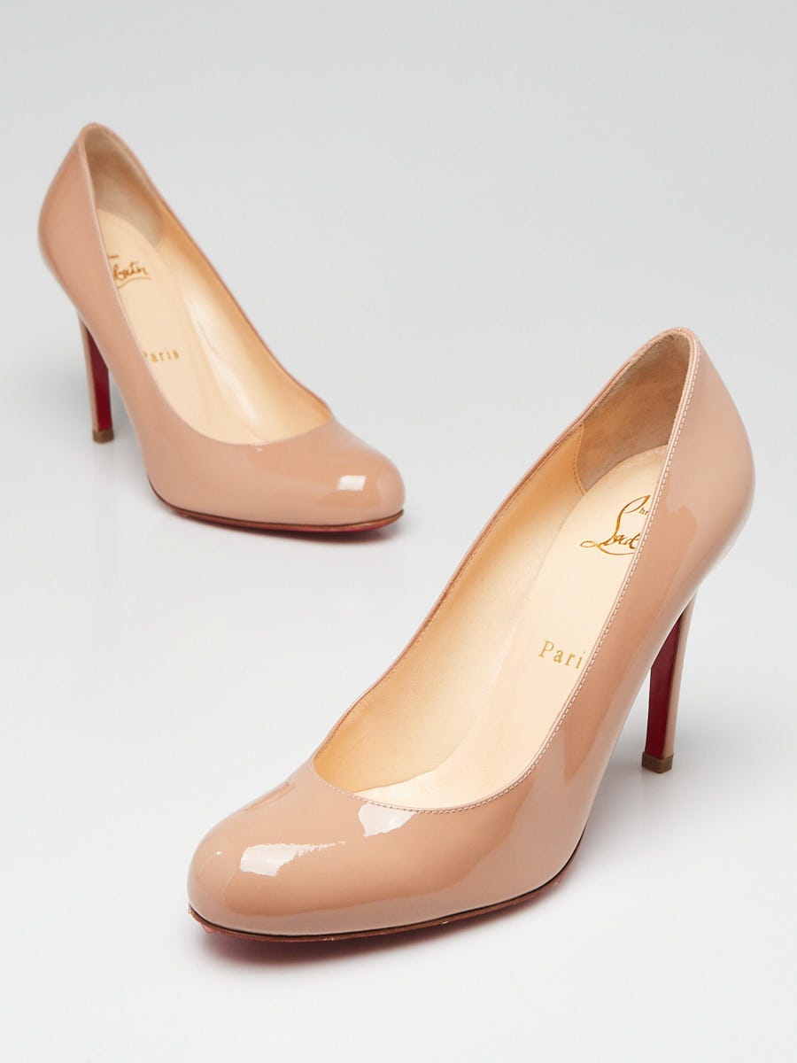 Louis Vuitton, Shoes, Authentic Christian Louboutin Nude Red Bottoms