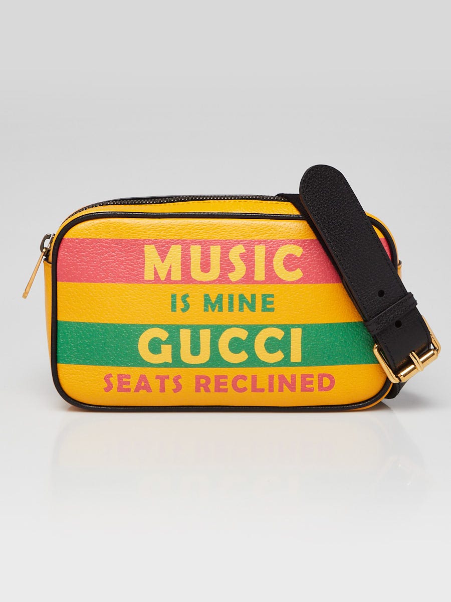 Yellow gucci belt bag on sale