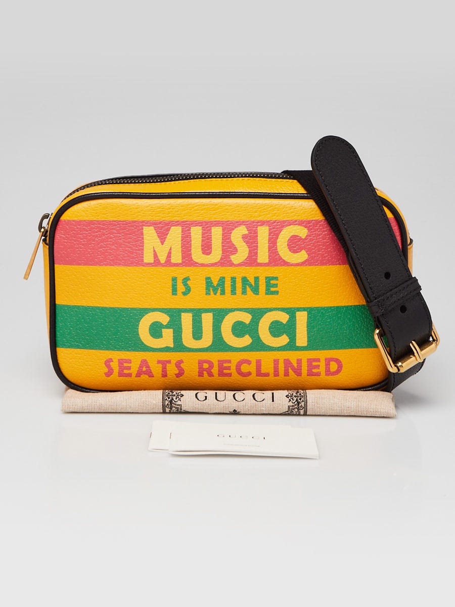 Yellow gucci belt bag new arrivals