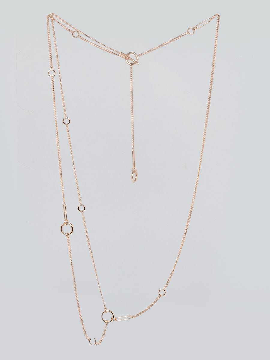 Hermes on sale echappee necklace