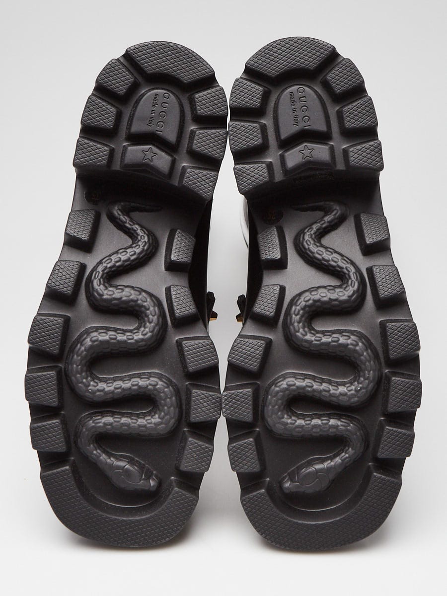 Gucci Black HorseBit Boots Size 4.5/35 Yoogi's Closet