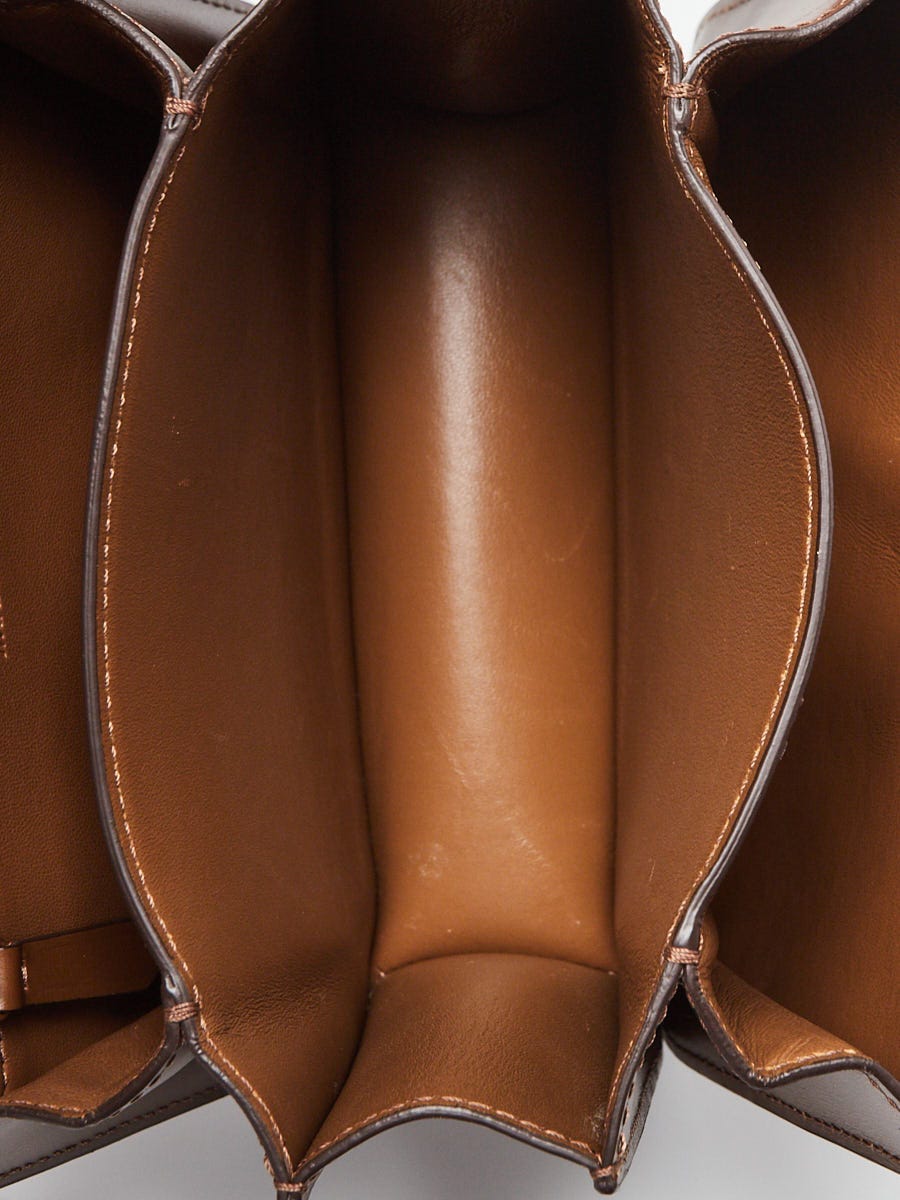 Celine Brown Leather Small Box Bag Yoogi s Closet